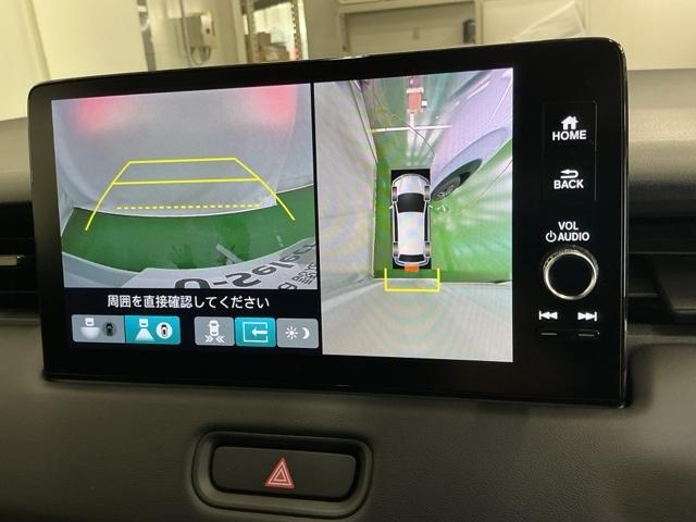 ヴェゼル ｅ：ＨＥＶＺ　ドラレコ　ナビ　Ｒカメラ　ブルートゥース　衝突回避支援ブレーキ機能　パノラミックビューモニター　スマキ　Ｐトランク　フルオートエアコン　Ｄレコ　エアバッグ　両席エアバック　記録簿付　パワーウィンドウ（12枚目）