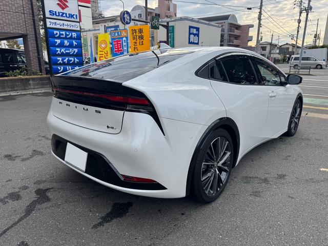 プリウス Z 12.3インチディスプレイオーディオ パノラミックビューモニター デジタルインナーミラー BSM AC100V 置くだけ充電 パワーバックドア ステアリングヒーター ETC2.0 ベンチレーション(12枚目)