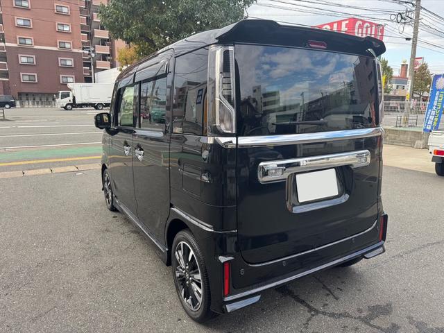 スペーシアカスタム ハイブリッドXSターボ 全方位モニター用カメラパッケージ ヘッドアップディスプレイ ナビ ETC 両側パワースライドドア 15インチAW シートヒーター プッシュスタート スペアキー(14枚目)