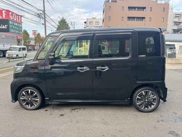 スペーシアカスタム ハイブリッドXSターボ 全方位モニター用カメラパッケージ ヘッドアップディスプレイ ナビ ETC 両側パワースライドドア 15インチAW シートヒーター プッシュスタート スペアキー(15枚目)