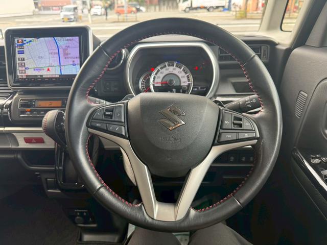 スペーシアカスタム ハイブリッドXSターボ 全方位モニター用カメラパッケージ ヘッドアップディスプレイ ナビ ETC 両側パワースライドドア 15インチAW シートヒーター プッシュスタート スペアキー(26枚目)