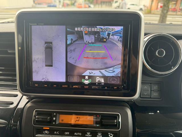 スペーシアカスタム ハイブリッドXSターボ 全方位モニター用カメラパッケージ ヘッドアップディスプレイ ナビ ETC 両側パワースライドドア 15インチAW シートヒーター プッシュスタート スペアキー(30枚目)