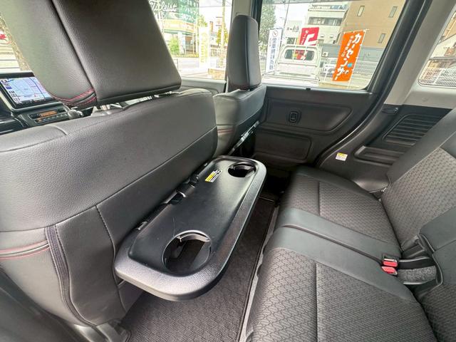 スペーシアカスタム ハイブリッドXSターボ 全方位モニター用カメラパッケージ ヘッドアップディスプレイ ナビ ETC 両側パワースライドドア 15インチAW シートヒーター プッシュスタート スペアキー(37枚目)