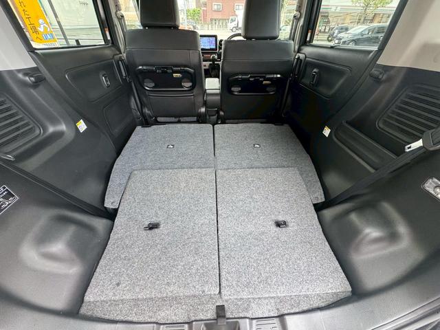 スペーシアカスタム ハイブリッドXSターボ 全方位モニター用カメラパッケージ ヘッドアップディスプレイ ナビ ETC 両側パワースライドドア 15インチAW シートヒーター プッシュスタート スペアキー(41枚目)