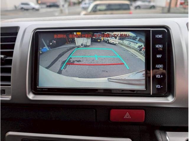 ハイエースバン ロングスーパーＧＬ　モデリスタフルエアロ　両側パワースライドドア　純正ＳＤナビ　バックカメラ　ルームミラーカメラ　助手席エアバッグ　純正ＥＴＣ　ＡＣ１００Ｖ　純正マット　サイドバイザー　室内カーテン　ＬＥＤヘッドランプ（30枚目）