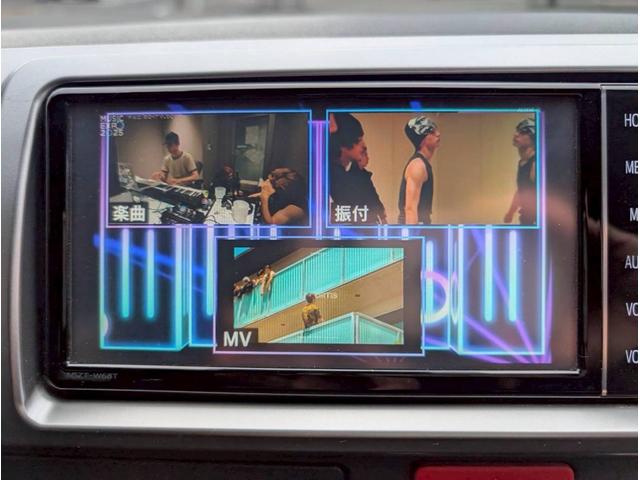 ハイエースバン ロングスーパーＧＬ　モデリスタフルエアロ　両側パワースライドドア　純正ＳＤナビ　バックカメラ　ルームミラーカメラ　助手席エアバッグ　純正ＥＴＣ　ＡＣ１００Ｖ　純正マット　サイドバイザー　室内カーテン　ＬＥＤヘッドランプ（34枚目）