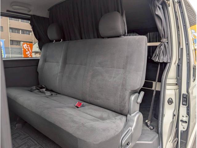 ハイエースバン ロングスーパーＧＬ　モデリスタフルエアロ　両側パワースライドドア　純正ＳＤナビ　バックカメラ　ルームミラーカメラ　助手席エアバッグ　純正ＥＴＣ　ＡＣ１００Ｖ　純正マット　サイドバイザー　室内カーテン　ＬＥＤヘッドランプ（48枚目）