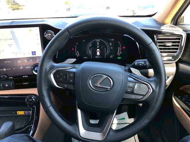 NX NX350h バージョンL ワンオーナー パノラマサンルーフ デジタルインナーミラー 純正ナビ フルセグテレビ パノラミックビューモニター ビルトインETC2.0 ベージュレザーシート シートエアコン 新車保証書付き(19枚目)