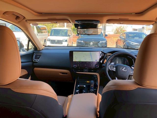 NX NX350h バージョンL ワンオーナー パノラマサンルーフ デジタルインナーミラー 純正ナビ フルセグテレビ パノラミックビューモニター ビルトインETC2.0 ベージュレザーシート シートエアコン 新車保証書付き(38枚目)