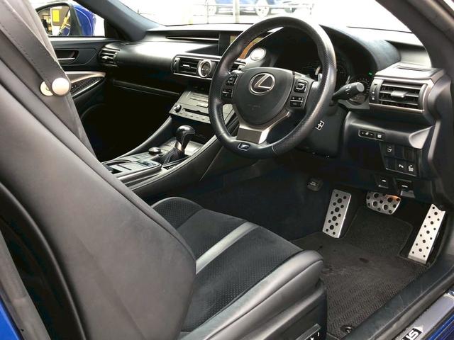 ＲＣ Ｆ カーボンエクステリアパッケージ　純正メーカーナビ　三眼フルＬＥＤヘッドランプ　レイズ２０インチＡＷ　社外車高調　バックカメラ　ドライブレコーダー　パワーシート　ＴＶＤ　クリアランスソナー＆バックソナー　フロントパワーシート（19枚目）