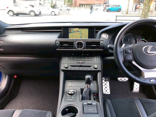 ＲＣ Ｆ カーボンエクステリアパッケージ　純正メーカーナビ　三眼フルＬＥＤヘッドランプ　レイズ２０インチＡＷ　社外車高調　バックカメラ　ドライブレコーダー　パワーシート　ＴＶＤ　クリアランスソナー＆バックソナー　フロントパワーシート（27枚目）