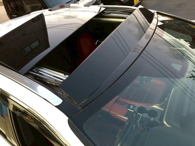 RX RX300 Fスポーツ パノラマルーフ ルーフレール 置くだけ充電 内装レッド 本革 前席後席シートヒーター アダクティブハイビームシステム パワーバックドア ヘッドアップディスプレイ BSM(46枚目)