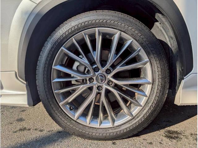 NX NX250 バージョンL パノラマルーフ モデリスタフルエアロ デジタルインナーミラー ルーフレール 内装レッド 置くだけ充電 20インチプレミアムメタリックAW 14インチディスプレイオーディオ パノラミックビューモニター(21枚目)