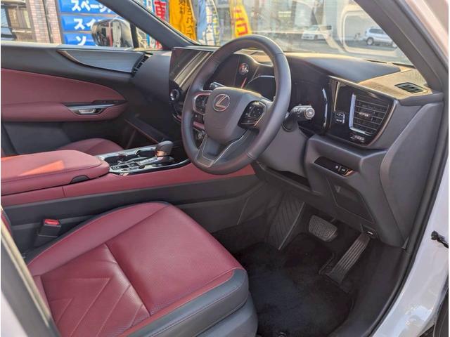 NX NX250 バージョンL パノラマルーフ モデリスタフルエアロ デジタルインナーミラー ルーフレール 内装レッド 置くだけ充電 20インチプレミアムメタリックAW 14インチディスプレイオーディオ パノラミックビューモニター(25枚目)