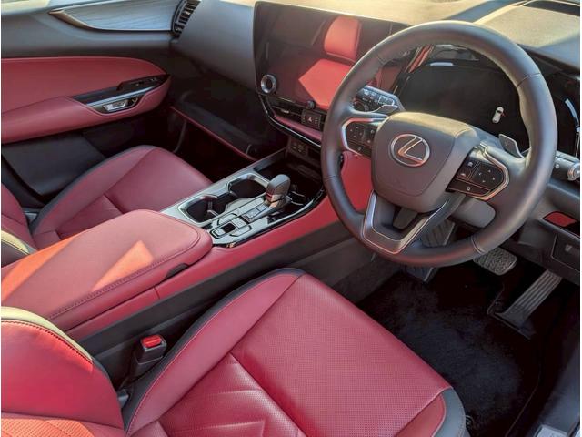 NX NX250 バージョンL パノラマルーフ モデリスタフルエアロ デジタルインナーミラー ルーフレール 内装レッド 置くだけ充電 20インチプレミアムメタリックAW 14インチディスプレイオーディオ パノラミックビューモニター(26枚目)