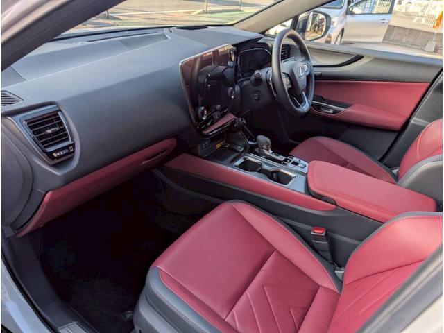 NX NX250 バージョンL パノラマルーフ モデリスタフルエアロ デジタルインナーミラー ルーフレール 内装レッド 置くだけ充電 20インチプレミアムメタリックAW 14インチディスプレイオーディオ パノラミックビューモニター(36枚目)