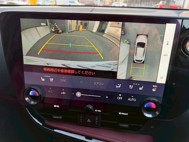 NX NX250 バージョンL パノラマルーフ モデリスタフルエアロ デジタルインナーミラー ルーフレール 内装レッド 置くだけ充電 20インチプレミアムメタリックAW 14インチディスプレイオーディオ パノラミックビューモニター(50枚目)