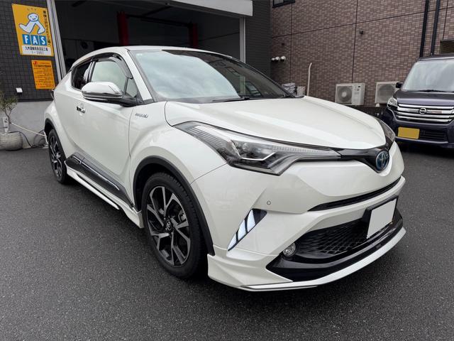 Ｃ－ＨＲ Ｇ　ワンオーナー　シーケンシャル付ＬＥＤヘッドライト　トヨタ純正９インチＴコネクトナビ　バックガイドモニター　モデリスタフルエアロ　ＥＴＣ　シートヒーター　ドラレコ　トヨタセーフティセンス　１８インチＡＷ（10枚目）