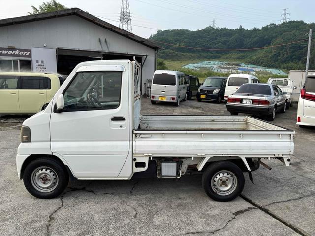 ミニキャブトラック 　下取り　現状販売　４ＷＤ　軽トラック　ＭＴ　エアコン（4枚目）