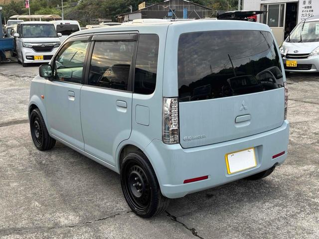 ｅＫワゴン Ｍ　新品タイヤ４本＆５．５Ｊスチールホイールニューペイント　ハケ塗全塗装済み　キーレスエントリー　ベンチシート　ＡＴ　盗難防止システム　ＣＤ　衝突安全ボディ　エアコン（10枚目）