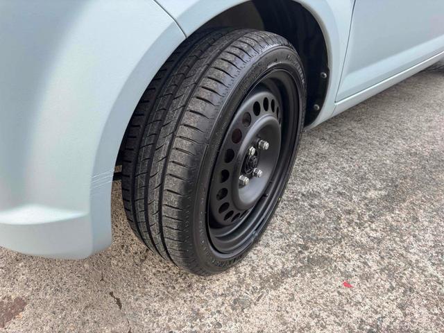 ｅＫワゴン Ｍ　新品タイヤ４本＆５．５Ｊスチールホイールニューペイント　ハケ塗全塗装済み　キーレスエントリー　ベンチシート　ＡＴ　盗難防止システム　ＣＤ　衝突安全ボディ　エアコン（22枚目）