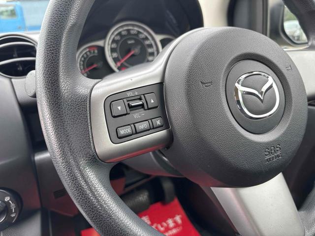 デミオ 13C ナビ TV タイヤ4本新品 社外15インチアルミホイール キーレスエントリー 電動格納ミラー AT 衝突安全ボディ ABS CD USB エアコン パワーステアリング パワーウィンドウ(20枚目)