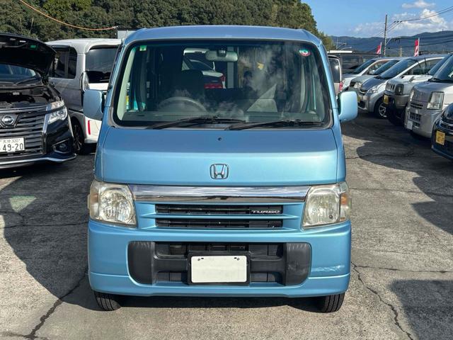 バモス ターボ 実走行! タイミングベルト&ウォーターポンプ交換済 両側スライドドア AT ABS CD 純正アルミホイール ETC 衝突安全ボディ エアコン パワーステアリング パワーウィンドウ(2枚目)