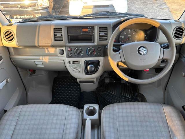 エブリイ PA 両側スライドドア MT 12インチアルミホイール 衝突安全ボディ エアコン パワーステアリング(15枚目)