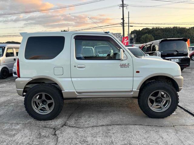 ジムニー ランドベンチャー 4WD MT ABS CD MD リフトアップ ハセスぺアルミホイール 衝突安全ボディ エアコン パワーウィンドウ(13枚目)
