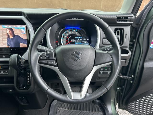 ハスラー ハイブリッドX ドライブレコーダー ETC 全周囲カメラ ナビ TV レーンアシスト 衝突被害軽減システム オートライト LEDヘッドランプ スマートキー アイドリングストップ 電動格納ミラー シートヒーター CVT(3枚目)