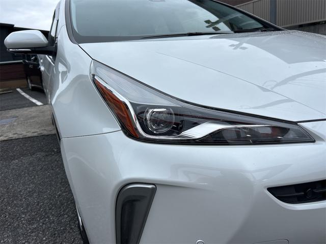 プリウス ＳセーフティプラスＩＩ　クリアランスソナー　レーンアシスト　オートクルーズコントロール　衝突被害軽減システム　全周囲カメラ　ナビ　ＴＶ　アルミホイール　オートマチックハイビーム　オートライト　ＬＥＤヘッドランプ　ＣＶＴ（22枚目）