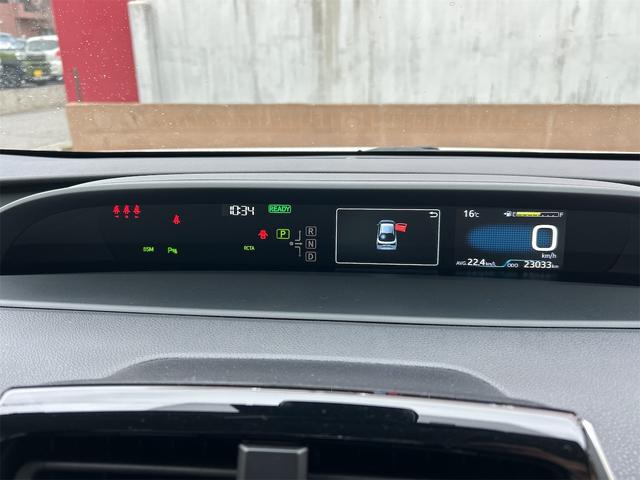 プリウス ＳセーフティプラスＩＩ　クリアランスソナー　レーンアシスト　オートクルーズコントロール　衝突被害軽減システム　全周囲カメラ　ナビ　ＴＶ　アルミホイール　オートマチックハイビーム　オートライト　ＬＥＤヘッドランプ　ＣＶＴ（47枚目）