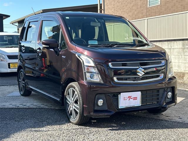 ワゴンＲスティングレー ハイブリッドＴ　ＥＴＣ　全周囲カメラ　ナビ　ＴＶ　オートクルーズコントロール　レーンアシスト　衝突被害軽減システム　オートライト　ＬＥＤヘッドランプ　スマートキー　アイドリングストップ　電動格納ミラー　シートヒーター（13枚目）