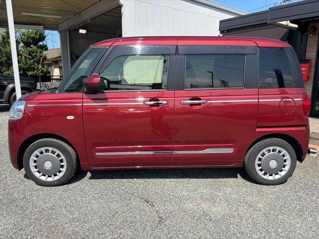 ムーヴキャンバス セオリーＧ　禁煙車　衝突被害軽減ブレーキ　レーンアシスト　純正ナビＴＶ　バックカメラ　ＤＶＤ　両側パワースライドドア　ＬＥＤヘッドライト　前席シートヒーター　スマートキー　プッシュスタート　スマートアシスト（8枚目）