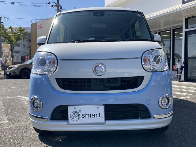 ムーヴキャンバス Ｇメイクアップ　ＳＡＩＩ　スマートアシストＩＩ　両側パワースライドドア　社外ナビ　地デジ　Ｂｌｕｅｔｏｏｔｈ　全方位カメラ　ＥＴＣ　ＬＥＤライト　フォグ　オートライト　スマートキー　プッシュスタート　横滑防止　エコアイドル（4枚目）