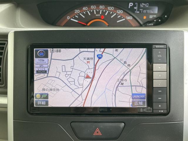 タント Xターボ ターボ パワースライドドア SDナビ フルセグ DVD再生 Bluetooth バックカメラ ETC スマートキー プッシュスタート ヘッドライトレベライザー オートライト フォグ マットバイザー(18枚目)