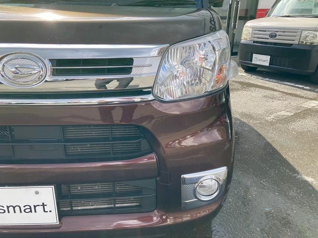 タント Xターボ ターボ パワースライドドア SDナビ フルセグ DVD再生 Bluetooth バックカメラ ETC スマートキー プッシュスタート ヘッドライトレベライザー オートライト フォグ マットバイザー(42枚目)