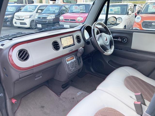 アルトラパンショコラ X 純正ナビ フルセグ DVD再生 Bluetooth バックカメラ ビルトインETC ドライブレコーダー HIDヘッドライト オートライト スマートキー プッシュスタート アイドリングストップ(13枚目)