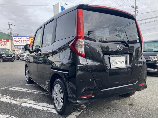 トール Ｘ　ＳＡＩＩＩ　衝突軽減　ハイビームアシスト　横滑防止　アイドリングストップ　コーナーセンサー　社外ナビ　Ｂｌｕｅｔｏｏｔｈ　バックカメラ　スマートキー　プッシュスタート　ヘッドライトレベライザー　プライバシーガラス（10枚目）