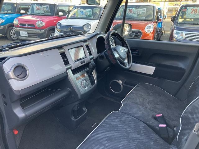 ハスラー Ｘ　デュアルカメラブレーキ　ＨＩＤヘッドライト　フォグ　シートヒーター　社外ナビ　フルセグ　ＤＶＤ再生　Ｂｌｕｅｔｏｏｔｈ　バックカメラ　ビルトインＥＴＣ　横滑防止　アイドリングストップ　オートライト（13枚目）