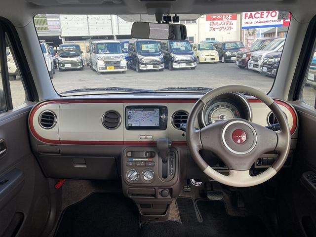 アルトラパンショコラ G 純正ナビ 地デジ Bluetooth Bカメラ ドライブレコーダー ETC スマートキー プッシュスタート HIDヘッドライト オートライト アイドリングストップ プライバシーガラス セキュリティ(11枚目)