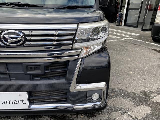 タント カスタムＸ　トップエディションＳＡＩＩ　衝突軽減　パワースライドドア　純正ナビ　フルセグ　ＤＶＤ再生　Ｂｌｕｅｔｏｏｔｈ　バックカメラ　ハーフレザーシート　横滑り防止　アイドリングストップ　ＬＥＤヘッドライト　フォグ　プライバシーガラス（40枚目）