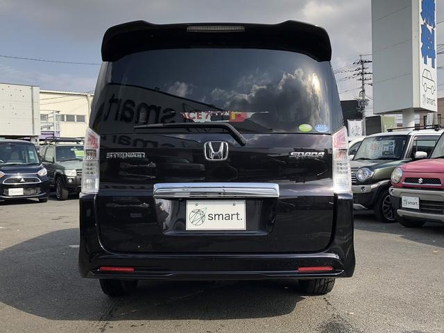 ステップワゴンスパーダ S パワースライドドア 社外ナビ フルセグ DVD再生 Bluetooth バックカメラ ビルトインETC ドライブレコーダー HIDヘッドライト フォグ オートライト フロアマット サイドバイザー(9枚目)