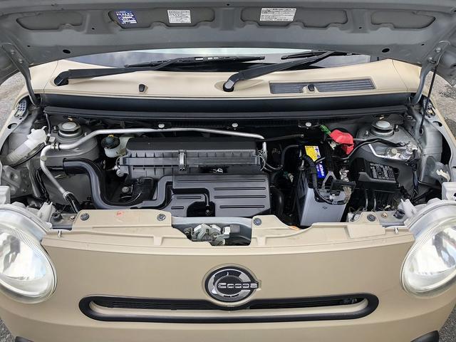 ミラココア ココアＸ　艶消し全塗装　スマートキー　純正ＣＤオーディオ　フォグランプ　ヘッドライトレベライザー　アクセサリーソケット　バニティミラー　アームレスト　プライバシーガラス　セキュリティアラーム　チルトステアリング（39枚目）