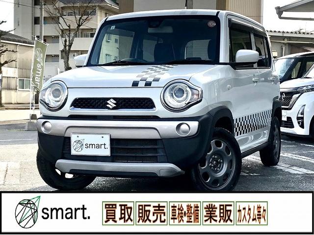 ハスラー Ｇ　衝突軽減　ＨＩＤヘッドライト　社外ナビ　フルセグ　ＤＶＤ再生　Ｂｌｕｅｔｏｏｔｈ　ＥＴＣ　シートヒーター　横滑防止　アイドリングストップ　スマートキー　プッシュスタート　プライバシーガラス（2枚目）