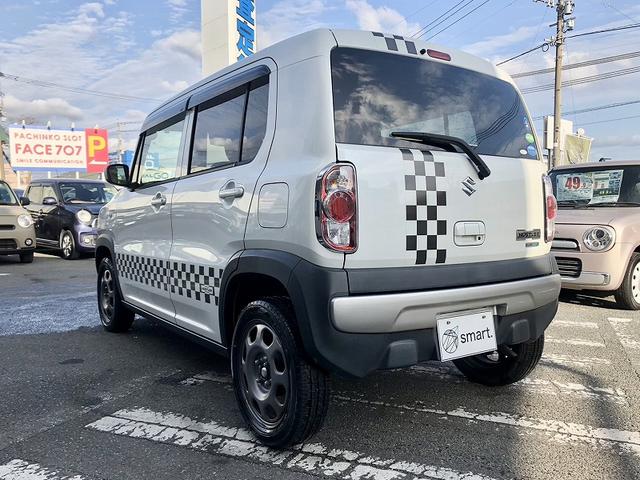 ハスラー Ｇ　衝突軽減　ＨＩＤヘッドライト　社外ナビ　フルセグ　ＤＶＤ再生　Ｂｌｕｅｔｏｏｔｈ　ＥＴＣ　シートヒーター　横滑防止　アイドリングストップ　スマートキー　プッシュスタート　プライバシーガラス（8枚目）