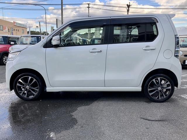 ワゴンＲスティングレー Ｔ　後期　衝突軽減　ターボ　社外ディスプレイオーディオ　社外柿本マフラー　社外サブウーファー　前後ドラレコ　ＨＩＤヘッドライト　フォグ　スマートキー　プッシュスタート　エネチャージ　エコクール（6枚目）