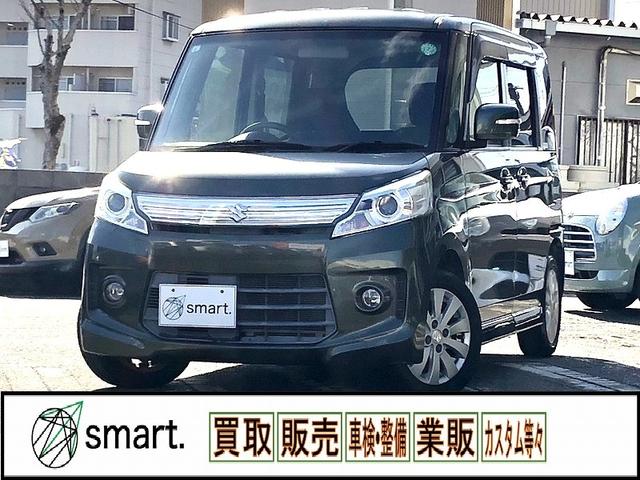 スペーシアカスタム ＧＳ　両側スライド　スマートキー　プッシュスタート　アイドリングストップ　社外ナビ　地デジ　ＤＶＤ再生　Ｂｌｕｅｔｏｏｔｈ　ＨＩＤライト　フォグ　ＥＴＣ　マットバイザー　プライバシーガラス　セキュリティ（2枚目）