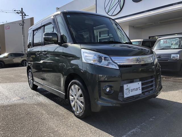 スペーシアカスタム ＧＳ　両側スライド　スマートキー　プッシュスタート　アイドリングストップ　社外ナビ　地デジ　ＤＶＤ再生　Ｂｌｕｅｔｏｏｔｈ　ＨＩＤライト　フォグ　ＥＴＣ　マットバイザー　プライバシーガラス　セキュリティ（5枚目）