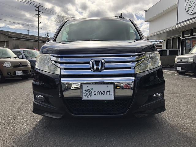 ステップワゴンスパーダ Ｓ　両側電動スライドドア　純正ナビ　フルセグ　ＤＶＤ再生　ビルトインＥＴＣ　フリップダウンモニター　スマートキー　ドライブレコーダー　パドルシフト　ＨＩＤヘッドライト　フォグランプ　純正アルミ（4枚目）